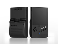 Le Retroid Pocket Classic 6 SG a un boîtier noir. (Source de l&#039;image : Retroid)