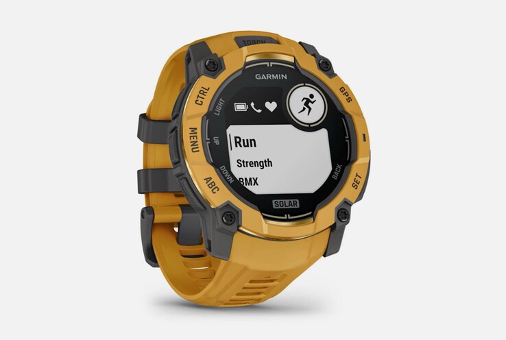 Le Garmin Instinct 3 Alpine Rush Collection Sunburst coloway
