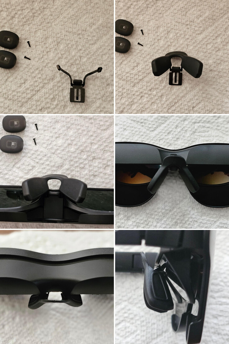 Le kit de modification des plaquettes nasales « Jaw-breaker » pour l'Air 4 Pro