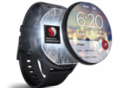 Le Snapdragon Wear 5100 pourrait comporter les mêmes cœurs de CPU que les Wear 4100 et Wear 4100+. (Image source : Qualcomm)