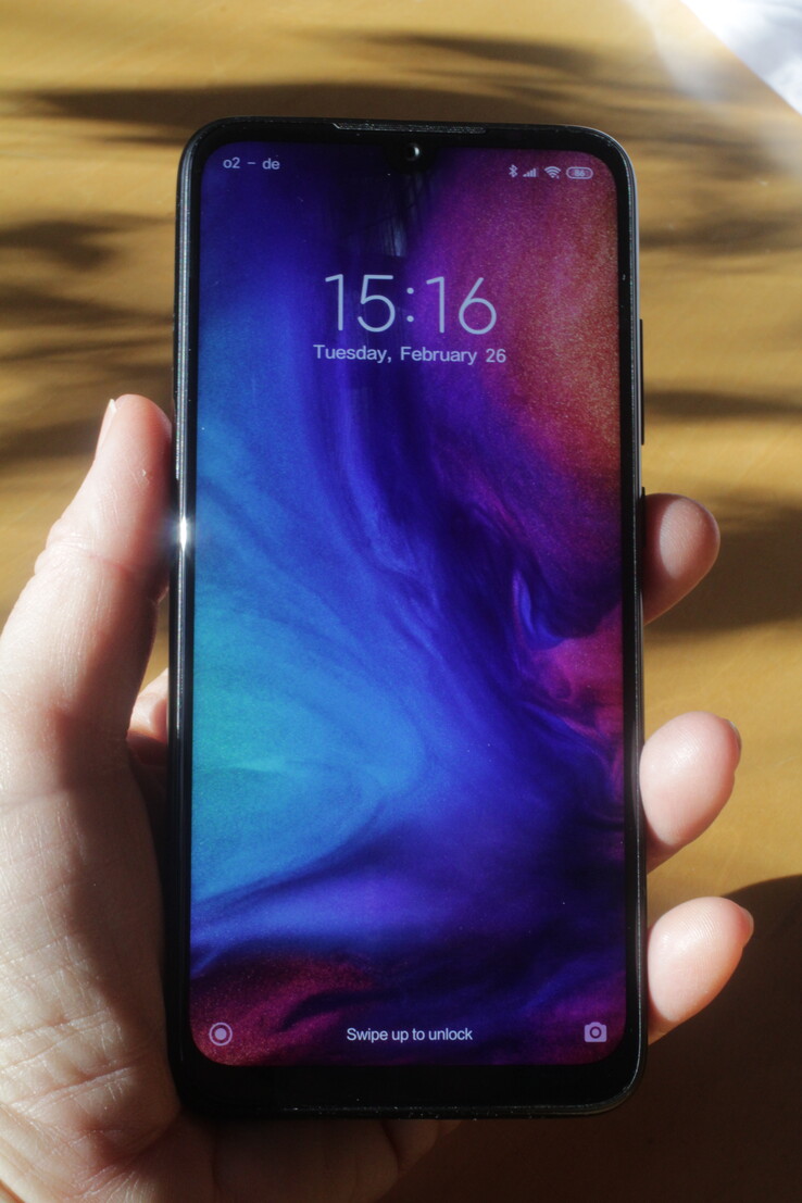 Xiaomi Redmi Note 7 - Ecran de verrouillage.