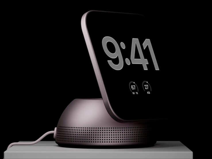 Rendu non officiel du futur HomePad d'Apple.