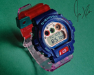 La nouvelle montre Casio G-Shock x Jae Tips DW-6900, en photo. (Source de l'image : JaeTips via Instagram)