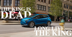 La Chevrolet Bolt de nouvelle génération n'arrivera que sous la forme d'un crossover EUV, abandonnant complètement la compacte à hayon. (Source de l'image : Chevrolet - édité)
