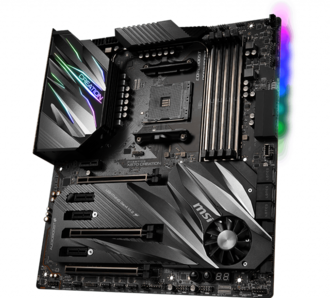 Création du MSI Prestige X570. (Source d'image : MSI)