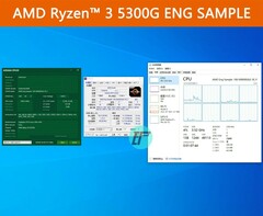 Exemple d'ingénierie AMD Ryzen 3 5300G - CPU-Z. (Source de l'image : hugohk sur eBay).