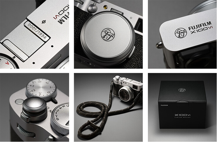 Fujifilm produira 1934 exemplaires de son appareil photo X100VI Limited Edition. (Source de l'image : Fujifilm)