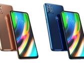 Le Moto G9 Plus est disponible en deux couleurs. (Source de l'image : Motorola)