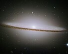 Image montrant la galaxie Sombrero.