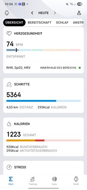 Application Amazfit Active 2
