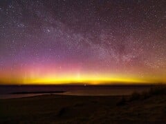 Image montrant une aurore boréale. (Source de l&#039;image : lasseholsthansen - Pixabay)