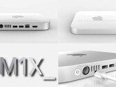 Le Mac Mini M1X a un look plus épuré que la variante M1 du mini PC de 2020. (Image source : @RendersbyIan - édité)