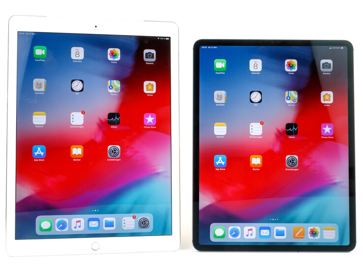 La première génération de l'Apple iPad Pro 12, et la troisième génération iPad Pro 12.9.