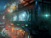 Les images cyberpunk de The Ascent sont considérablement améliorées par le ray-tracing (Image source : Neon Giant)