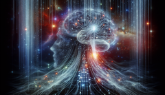 Selon le chercheur en sciences cognitives Dobromir Rahnev, le téléchargement de l&#039;esprit pourrait devenir une réalité d&#039;ici 100 à 200 ans. (Source de l&#039;image : DallE3)