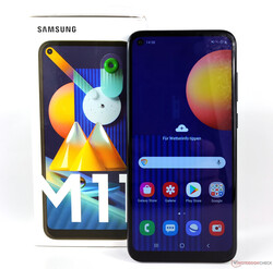 En test : Samsung Galaxy M11. Dispositif de test fourni par Samsung Allemagne