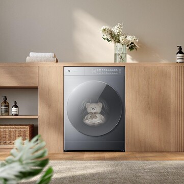 Lave-linge Mijia Pro Édition Suprême avec lavage délicat, lavage et séchage par pompe à chaleur, 13 kg