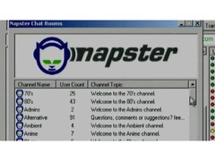 Capture d'écran de Napster montrant l'interface telle qu'elle était en 1999. (Source de l'image : r/Xennials sur Reddit)