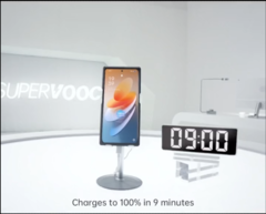 Oppo a fait la démonstration d&#039;une nouvelle technologie de recharge rapide au MWC 2022 (image via Oppo)