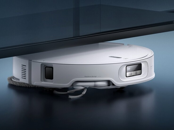 L'aspirateur robot Roborock Qrevo Curv 2 Pro. (Source de l'image : Roborock)