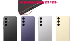 Un magasin de pièces détachées fournit des indices potentiels sur les options de couleur exclusivement disponibles auprès de Samsung pour Galaxy S24 et Galaxy S24+ (Image : Arsene Lupin et Vopmart, édité)