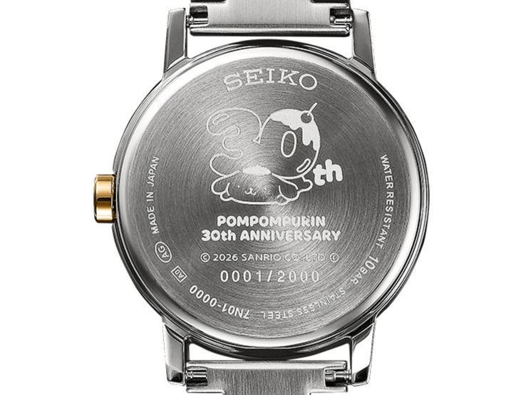 La montre Seiko Pompompurin 30th Anniversary Collaboration Watch