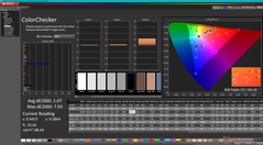 ColorChecker après étalonnage