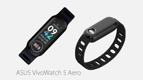 La VivoWatch 5 Aero en septembre. (Image source : ASUS)