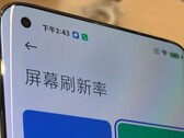 La prétendue image en direct du Xiaomi Mi 11 Pro révèle un affichage courbe. (Source de l'image : @techdroider - édité)