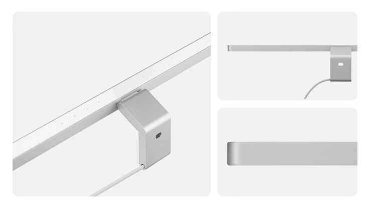 Il est alimenté par le port USB-C de l'appareil et éclaire une surface de 33,5 pouces sur 19,7 pouces à une intensité de 500 lux.