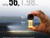 Lampe Flextail Zero offrant un éclairage à 360 degrés en mode lanterne et une fonction lampe de poche orientée vers le haut