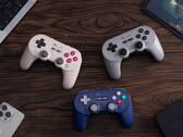 Le 8BitDo Pro 3 est doté de boutons ABXY de style Nintendo et d'une ergonomie plus proche de celle d'une manette DualSense. (Source de l'image : 8BitDo)