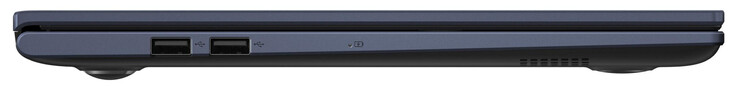 Côté gauche : 2x USB 2.0 (USB-A)