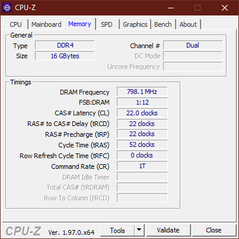 Mémoire CPU-Z