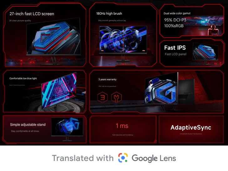 Principaux points forts (Source : Redmi)