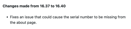 Les notes de mise à jour de la version 16.40 du logiciel pour le Garmin Venu X1