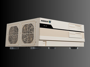 Vue latérale du PC de jeu pré-construit Maingear Retro95 (Image source : Maingear PR)