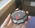 La boussole DIY imprimée en 3D pour Minecraft (photo). (Source de l'image : u/Intelligent-Cause751 via r/minecraft)