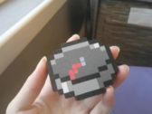 La boussole DIY imprimée en 3D pour Minecraft (photo). (Source de l'image : u/Intelligent-Cause751 via r/minecraft)