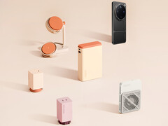 Cinq accessoires sont prêts à être commercialisés en même temps que le Find X9 Ultra. Photo : une photo promotionnelle montrant les accessoires en plus du téléphone.