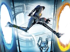 Image promotionnelle de Portal 2. 