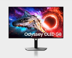 Le Samsung Odyssey OLED G8 est doté d'un écran OLED 4K de 32 pouces (Source : Samsung)