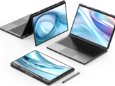L'ordinateur portable à double écran GPD DUO prend en charge les GPU externes via le port OCuLink (Source : GPD) 