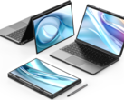L'ordinateur portable à double écran GPD DUO prend en charge les GPU externes via le port OCuLink (Source : GPD) 