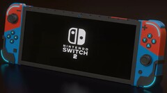 Rendu conceptuel de la Nintendo Switch 2 créé par DZ Migo.