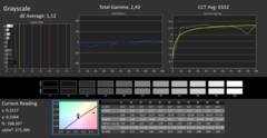 Calman grayscale P3 (calibré)