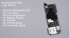 L'iPhone 14 Pro : toujours pas réparable (Source : Hugh Jeffreys via YouTube)