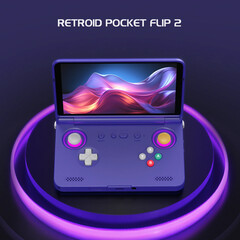 La version Dimensity 1100 du Pocket Flip 2 est disponible en quatre couleurs. (Source de l'image : Retroid)