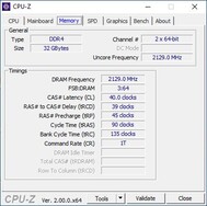 Mémoire CPU-Z