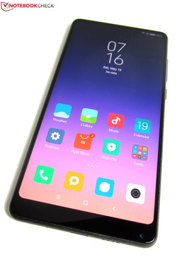 En test : le Xiaomi Mi Mix 2S. Modèle de test fourni par Trading Shenzen Shop.